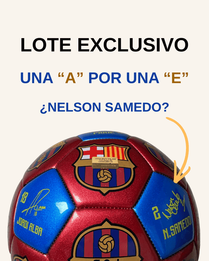 ⚽ Pilota FC Barcelona 2017/18 · Llicenciat